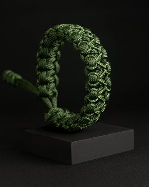 Pulsera Paracord Cobra Verde / Verde