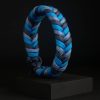 Pulsera Paracord FishTail Azul Marino / Celeste / Celeste Claro