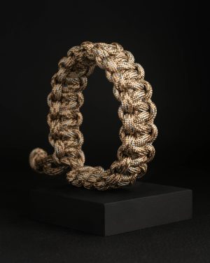 Pulsera Paracord Cobra Camo Desierto